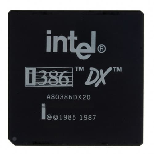 INTEL A80386DX-20