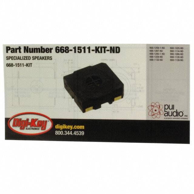 PUI Audio, Inc. 668-1511-KIT