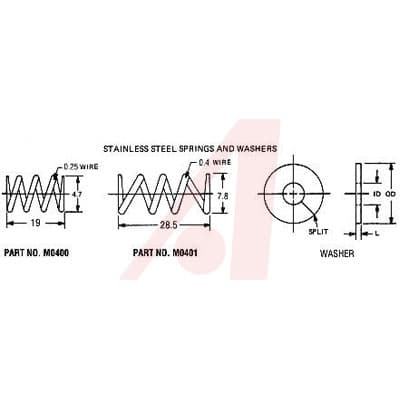 RAF Electronic Hardware M0405-SS