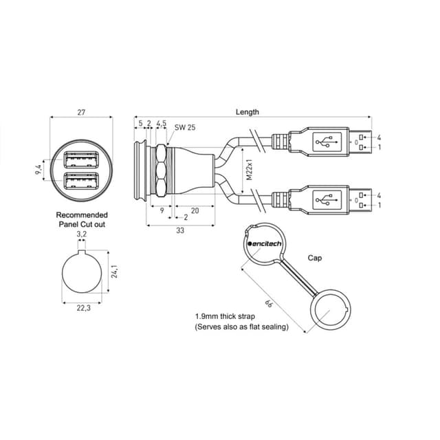 Encitech 1310-1028-03