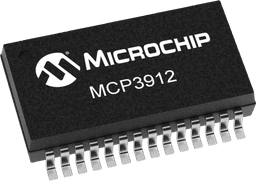 Microchip MCP3912A1-E/SS