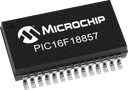 Microchip PIC16LF18857-I/ML