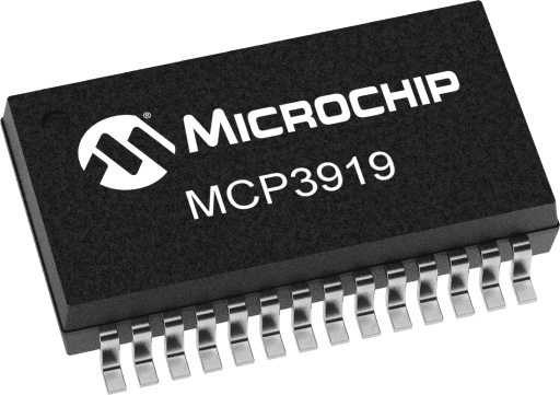 Microchip MCP3919A1-E/MQ