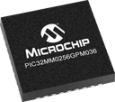 Microchip PIC32MM0256GPM036T-I/M2