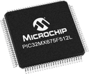 Microchip PIC32MX675F512L-80I/BG