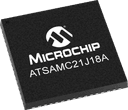Microchip ATSAMC21J18A-MUT