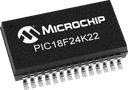Microchip PIC18F24K22-E/ML