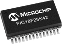 Microchip PIC18F25K42T-I/MV