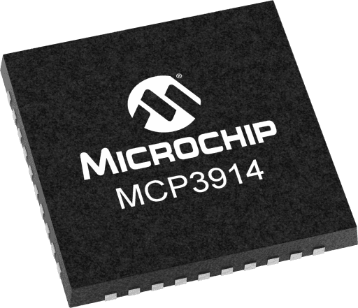 Microchip MCP3914A1-E/MV