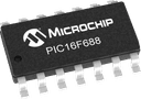 Microchip PIC16F688-E/P