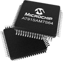 Microchip AT91SAM7S64C-MU-999