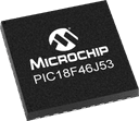 Microchip PIC18F46J53-I/PT