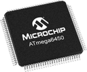 Microchip ATMEGA6450V-8AU