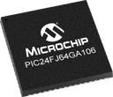 Microchip PIC24FJ64GA106-I/PT