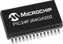 Microchip PIC24FJ64GA202-I/MM