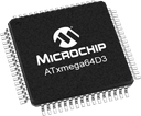 Microchip ATXMEGA64D3-MH