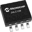 Microchip 24LC128T-I/MS