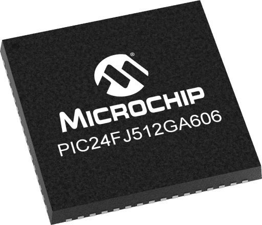 Microchip PIC24FJ512GA606-I/MR