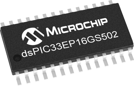 Microchip DSPIC33EP16GS502-I/MM