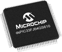 Microchip DSPIC33FJ64GS610-50I/PT