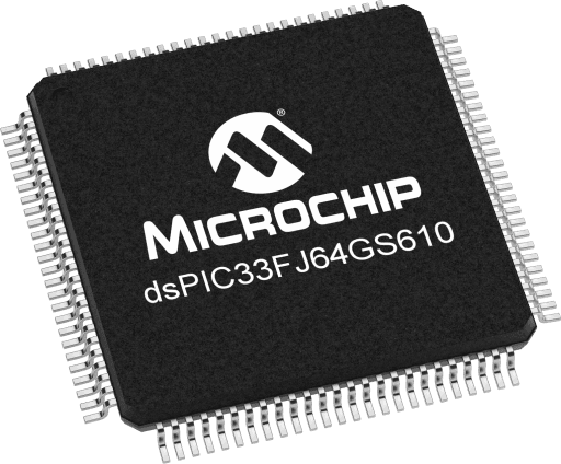 Microchip DSPIC33FJ64GS610-50I/PT