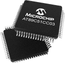 Microchip AT89C51CC03CA-RDTUM