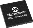 Microchip PIC18LF46K40-I/ML