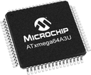 Microchip ATXMEGA64A3U-AUR