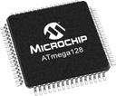 Microchip ATMEGA128L-8AN