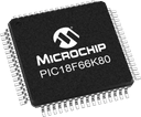 Microchip PIC18LF66K80-I/PT