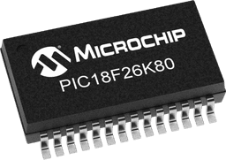 Microchip PIC18F26K80T-I/MM