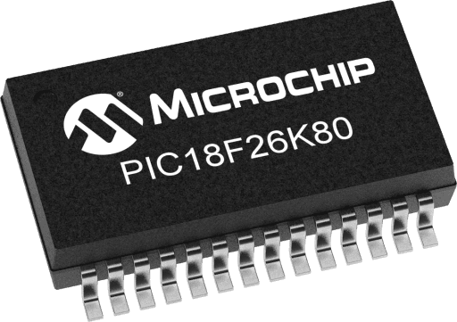 Microchip PIC18F26K80T-I/MM