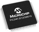 Microchip PIC24FJ512GB610-I/PT