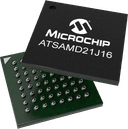 Microchip ATSAMD21J16B-AF