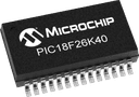 Microchip PIC18LF26K40-I/MV