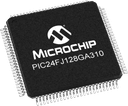 Microchip PIC24FJ128GA310-I/PF