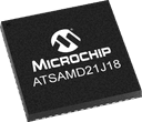 Microchip ATSAMD21J18A-CUT