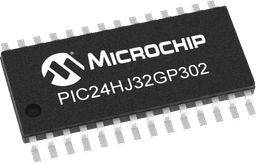 Microchip PIC24HJ32GP302-I/MM