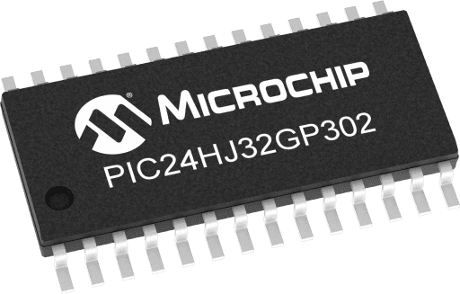 Microchip PIC24HJ32GP302-I/MM