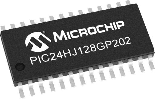 Microchip PIC24HJ128GP202-I/MM