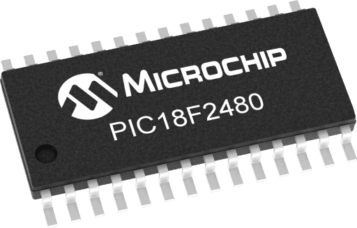 Microchip PIC18F2480-I/ML
