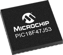 Microchip PIC18LF47J53-I/PT