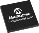 Microchip PIC32MX450F128H-I/PT