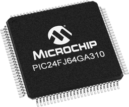 Microchip PIC24FJ64GA310-I/PT