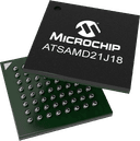 Microchip ATSAMD21J18A-CUT