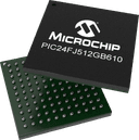 Microchip PIC24FJ512GB610-I/PT