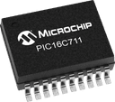 Microchip PIC16C711-04I/P