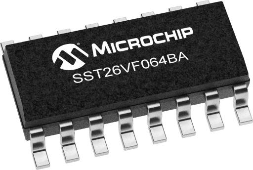 Microchip SST26VF064BAT-104I/MF