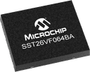 Microchip SST26VF064BAT-104I/MF