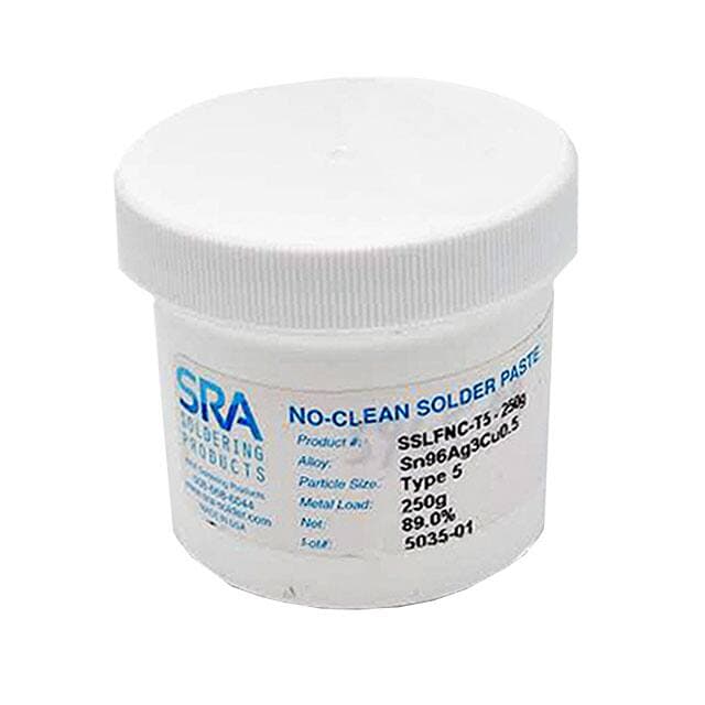 SRA Soldering Products SSLFNC-T5-250G